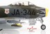 Image de Sabre F-86F Mk.6, JA-344, JG 71 Richthofen German Air Force 1961. Hobby Master maquette en métal échelle 1:72, HA4319.