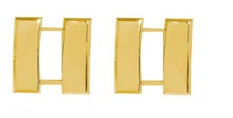 Bild von U.S. Captain Uniformabzeichen Kragenabzeichen Rangabzeichen gold