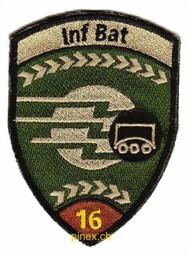 Bild von Inf Bat 16 Infanterie Bataillon 16 braun mit Klett