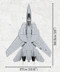 Bild von Cobi Top Gun F-14A Tomcat Baustein Set 5811A