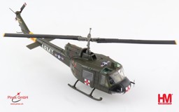 Immagine di UH-1B HUEY Iroquois, 57th Medical Detachment US Army 1960. Metallmodell 1:72 Hobby Master HH1015