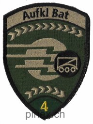 Bild von Aufkl Bat 4 Aufklärer Bataillon 4 grün mit Klett