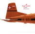 Picture of Pilatus PC-7 Schweizer Luftwaffe Ursprungsbemalung (A-931) Metallmodell 1:72