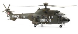 Image de Super Puma modèle Hélicoptère Super Puma UNHCR Forces aériennes suisses.
