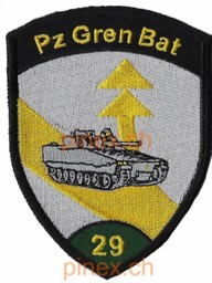 Bild von Pz Grenadier Bataillon 29 grün ohne Klett