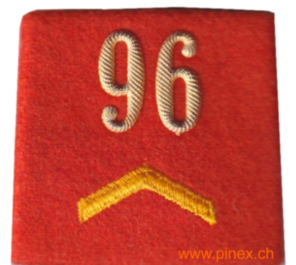 Image de Korporal Rangabzeichen Schulterpatte Territorialdienst 96. Preis gilt für 1 Stück 