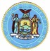 Bild von Seals Abzeichen "The grate SEAL of the State New York"