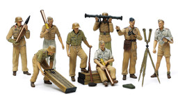Image de Tamiya Deutsche Wehrmacht Fliegerabwehr Afrika Corps Modellbau Set 1:35 Military Miniatures