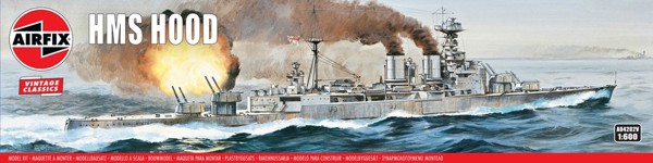 Picture of HMS Hood Plastikmodellbausatz 1:600 Airfix Vintage Classic WWII