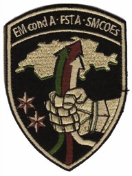 Bild von EM cond A FSTA SMCOEs Armee 21 Badge mit Klett Führungsstab der Armee