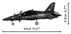 Picture of BAe Hawk T1 RAF Jet Baustein Modell Set Armed Forces Cobi 5845