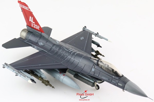 Image de F-16C Fighting Falcon 87-0332, 100th FS, 187th FW maquette en métal. HA38011