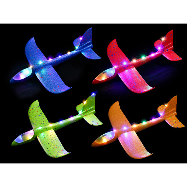 Immagine di Styropor Flieger Wurfgleiter Spielzeug mit Blinkfunktion 