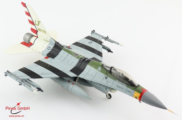 Image de F-16C Falcon 90-0768 Luke Air Force Base, 310th FS, 80th Anniversary Design 2022. maquette en métal. HA38013.