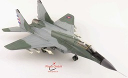 Picture of MIG-29A Fulcrum 231st FS, Cuban Revolutionary Air Force, San Julian Air Base 1997. Metallmodell 1:72 Hobby Master HA6519