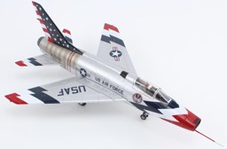 Picture of F-100 Skyblazers 542009, USAF 1960. Metallmodell 1:72 Hobby Master HA2123