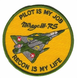 Bild von Mirage 3 RS Badge Patch Recon is my life