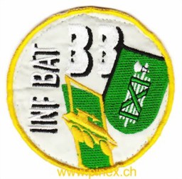 Picture of Inf Bat 33 Rand gelb, Armeebadge