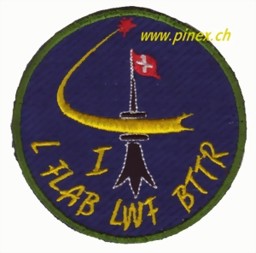 Bild von Leichte FLAB Batterie 1 grün Badge Fliegerabwehr Schweizer Luftwaffe