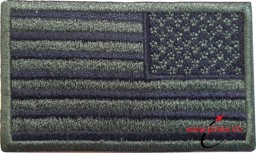 Bild von Original US Army Stars and Stripes Flag Patch OD-Green 