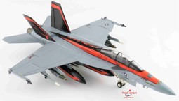Picture of F/A-18F Super Hornet VFA-94 Mighty Strikes. Metallmodell 1:72 Hobby Master HA5133. 