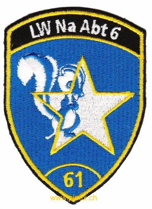 Picture of Lw Na Abt 6-61 ohne Klett Luftwaffenbadge