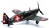 Picture of Morane Saulnier D-3801 J-177 Bulldog die cast model Swiss Air Force 1:72