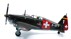 Picture of Morane Saulnier D-3801 J-177 Bulldog die cast model Swiss Air Force 1:72