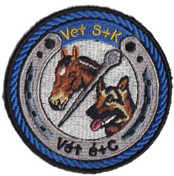 Bild von Veterinär S+K Armee 95 Badge 