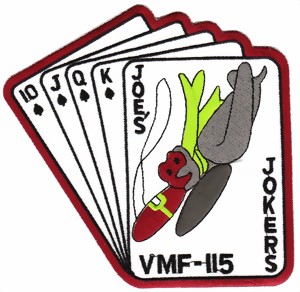 Picture of VMF-115 Jokers Staffelabzeichen  