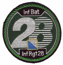 Bild von Inf Bat 28,  Inf Rgt 28    Rand grün