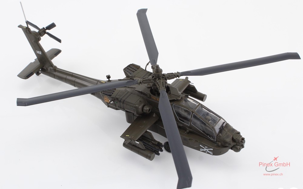 Picture of Apache AH-64D Tyrone Biggums, 4th Combat Aviation Brigade US Army.  Hobby Master  1:72 HH1219. VORBESTELLUNG. LIEFERBAR AUGUST.