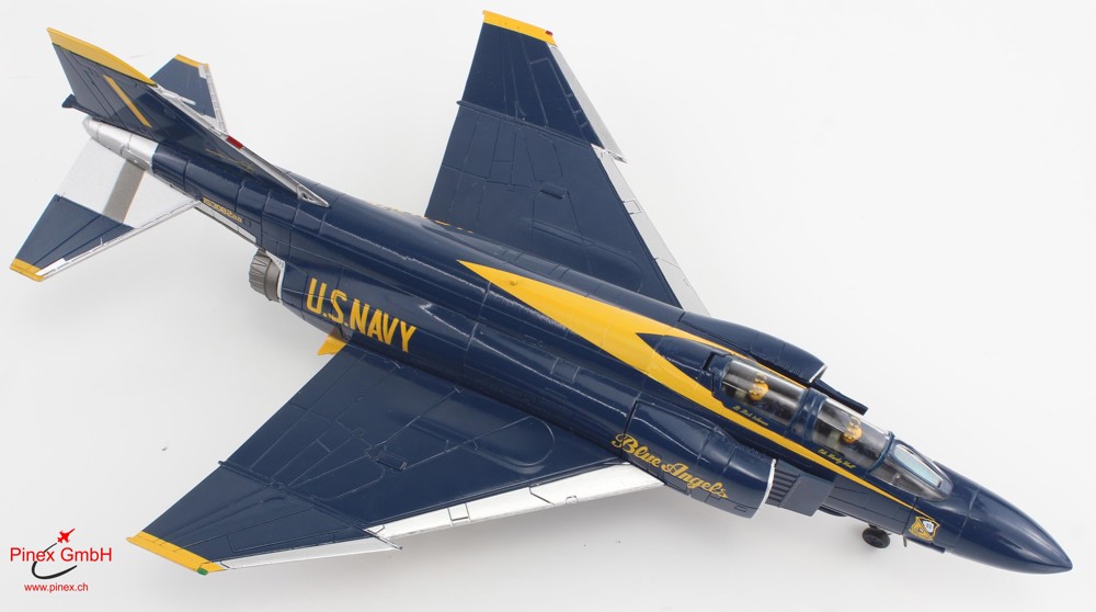 Bild von McDonnell Douglas F-4J Phantom Blue Angels, "Cdr. Harley Hall" 1970-1971. Metallmodell 1:72 Hobby Master HA19059. Hobby Master Modell im Massstab 1:72, HA19059. VORBESTELLUNG. LIEFERUNG CA. OKTOBER