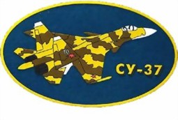 Bild von Suchoi Su-37 Pilotenabzeichen Aufnäher SU-37