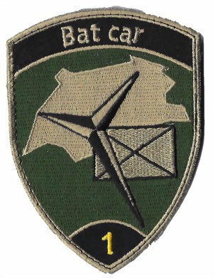 Bild von Bat car 1 noir bataillon de carabiniers 1 mit Klett