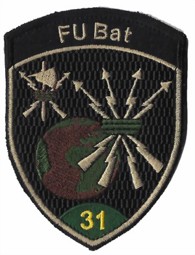 Bild von FU Bat 31 Führungs Unterstützung Bataillon 31 grün mit Klett