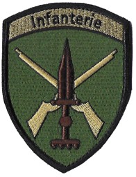 Bild von Infanterie Inf RS 5 Abzeichen mit Dolch, mit Klett
