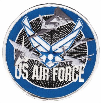 Immagine di US Air Force Logo  rund 100mm