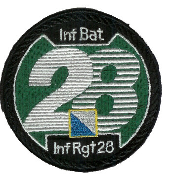 Image de Inf Bat 28 schwarz Infanteriebadge