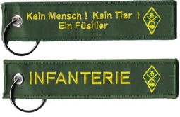 Bild von Infanterie Füsilier Fun Schlüsselanhänger gestickt