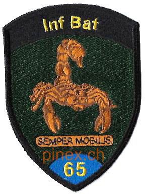 Bild von Inf Bat 65 Infanterie Bataillon 65 blau ohne Klett