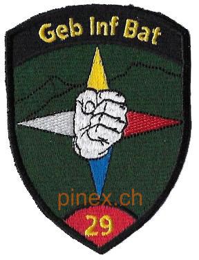 Picture of Geb Inf Bat 29 Gebirgsinfanterie rot ohne Klett