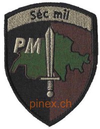 Bild von Séc mil PM Police militaire Badge mit Klett