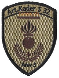 Bild von Artillerie Kader S 32 Anw S Badge mit Klett