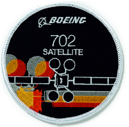 Bild von Beoing Satellite Abzeichen Satellitenprogramm Patch