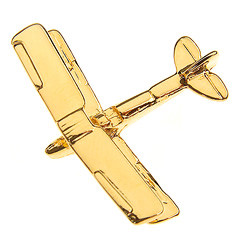 Bild von Tiger Moth Flugzeug Pin
