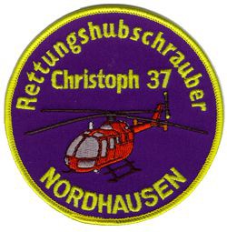 Bild von Christoph 37 Nordhausen Rettungshelikopter 