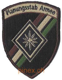 Bild von Planungsstab Armee Badge mit Klett 