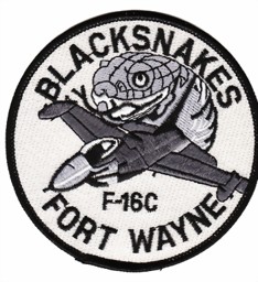 Bild von F16 Blacksnakes Abzeichen Fort Wayne