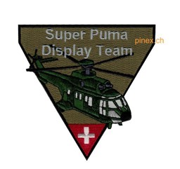 Bild von Super Puma Display Team Triangel Patch